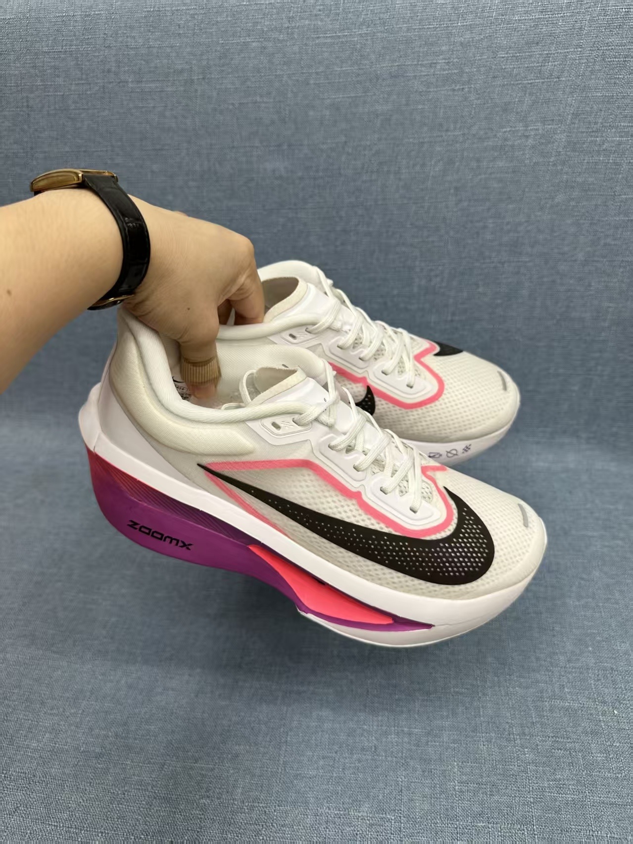 Nike Zoom Fly 6 – White, Purple, Black &Orange